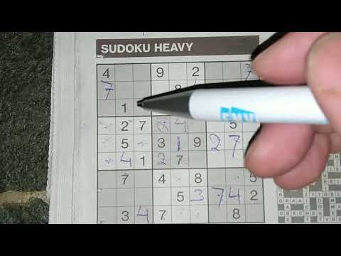 In 10 minutes you can solve this Heavy Sudoku puzzle (with a PDF file) 04-19-2019 part 2 of 2