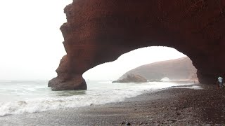preview picture of video 'АРКИ пляжа ЛЕГЗИРА Марокко ARCH beach LEGZIRA Morocco'