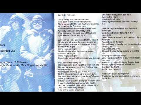 MANFRED MANN  - SPIRITS IN THE NIGHT