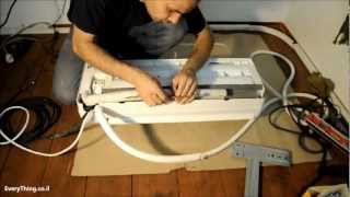 ריאליטי שיפוצים - התקנת מזגן - היחידה הפנימית