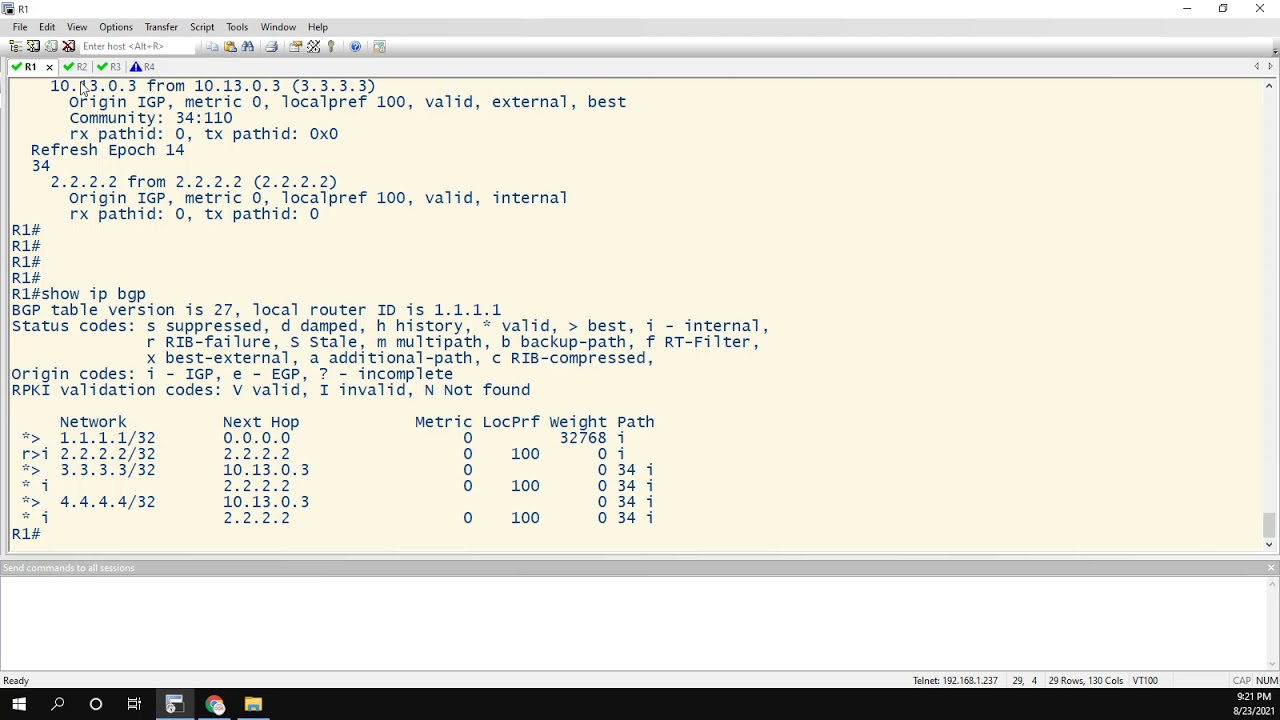 Using BGP Communities to Influence LOCAL_PREF