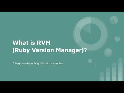 What is RVM? | Install Ruby Version Manager on Ubuntu