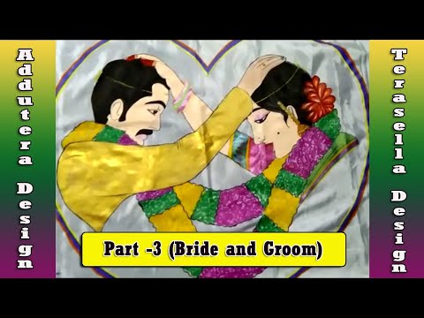 Terasella/Addutera Designs for Indian Wedding Collection-Hand Painted By Komali Part-3.