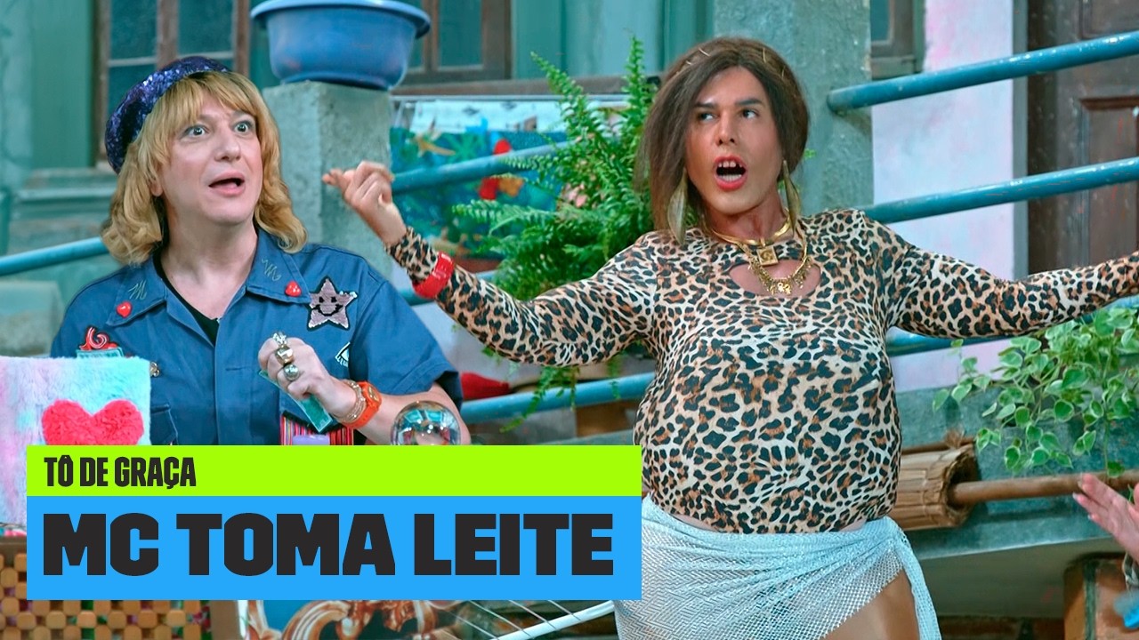 Graça vira CANTORA e agora é MC TOMA LEITE! | Tô de Graça | Temporada 8 | Multishow