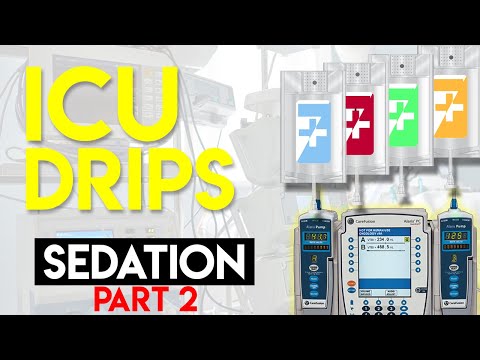 Sedation in ICU Patients (Part 2) - ICU Drips