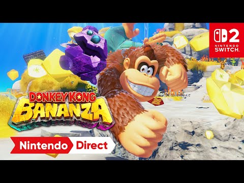 Donkey Kong Bananza – Bande-annonce de révélation (Nintendo Switch 2)