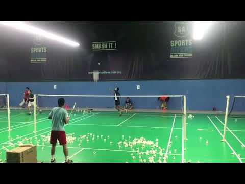 Adnan badminton training