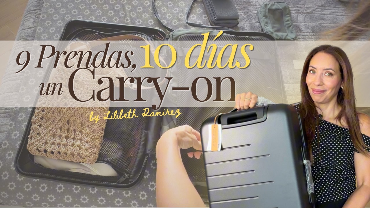 ¿De verdad puedes viajar con menos ropa? Probé el método SUDOKU