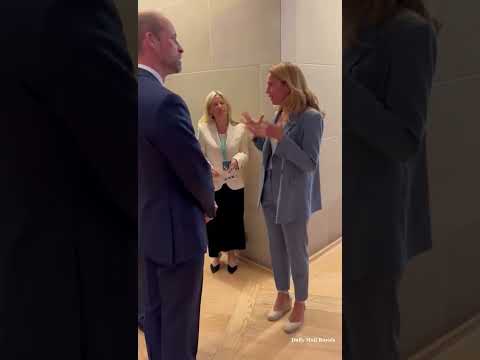 Prince William meets Earthshot Prize finalists