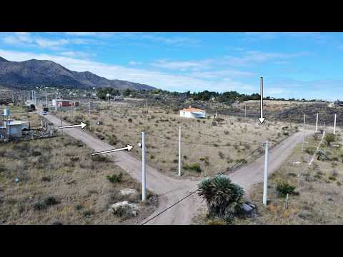 7 lotes en Los Cocos, con vista al cerro Uritorco, Córdoba.