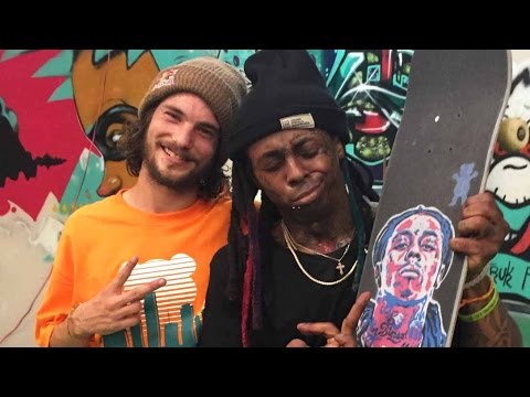 Lil Wayne and Torey Pudwill Session Weezy's Private Skatepark