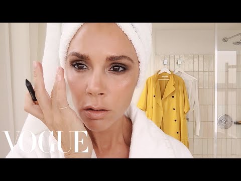 , title : 'Victoria Beckham’s Five-Minute Face | Beauty Secrets | Vogue'