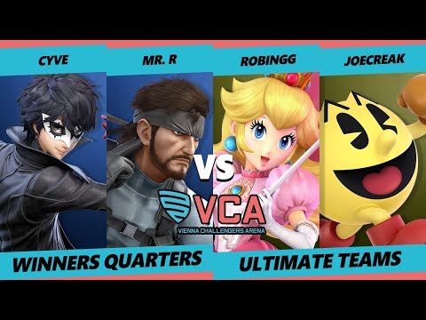 VCA19 - cyve & Mr.R Vs. RobinGG & Joecreak - Smash Ultimate Tournament Winners Quarters