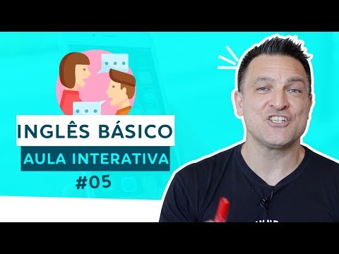 COMO FALAR O BÁSICO EM INGLÊS - AULA INTERATIVA #05 COM QUIZ