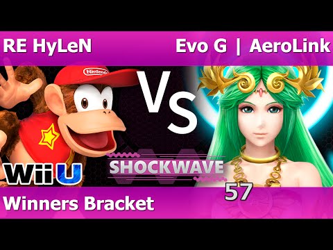 SW 57 Smash 4 - RE HyLeN (Diddy) vs Evo G | AeroLink (Palutena) - Winners Bracket