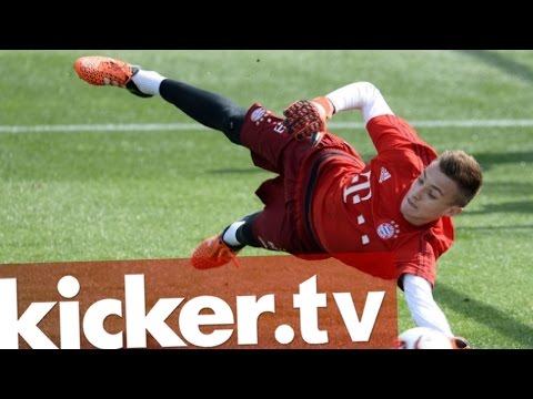 Schuhgröße 50! Früchtl wandelt auf Neuers Spuren - kicker.tv
