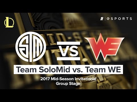 HIGHLIGHTS: Team SoloMid vs. Team WE (2017 MSI Group Stage)