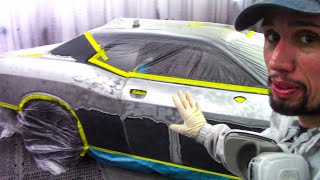 How To Strip Car Paint For Primer And Paint|NO PAINT STRIPPER