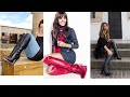 High Quality Letax Leathers Thigh High Boots Outfits Knee High Boots Thigh Boots Viral Fashion