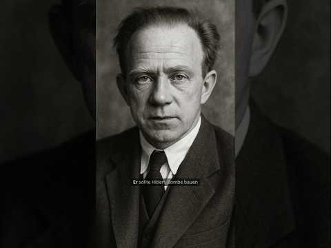 Der Wissenschaftler, der Hitlers Bombe scheitern ließ?