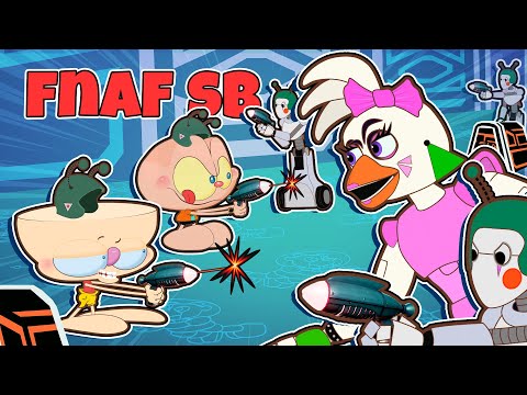 Mongo e Drongo em FNAF Security Breach Parte 11 - O Fazer Blast - Desenho Animado