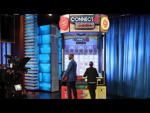 Kobe Bryant and Ellen Face Off in Basketball Connect 4