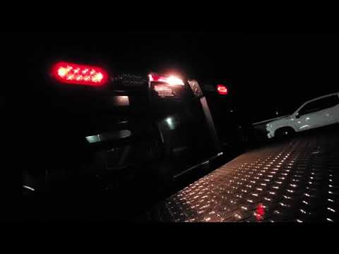 Magnum headache rack led lights(night time)