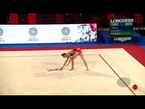 KOLOSOV Margarita (GER) - 2019 Rhythmic Junior Worlds, Moscow (RUS) - Qualifications Rope
