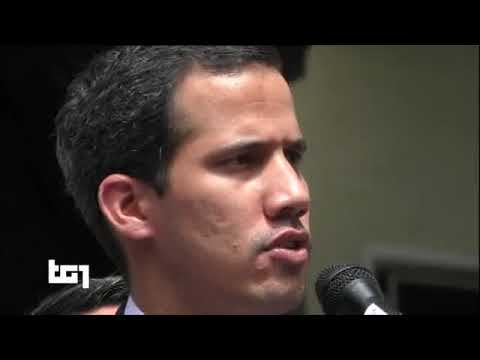 §.151/** VENEZUELA - TG1 25/01/2019 - "Braccio di ferro" tra Maduro e Guaidò