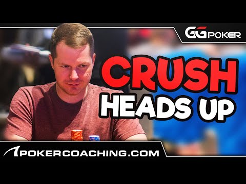How To CRUSH Heads Up! GG Poker Final Table
