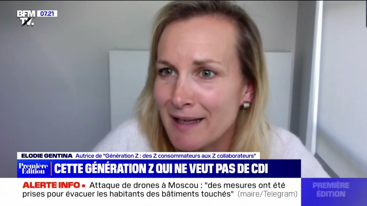 Le CDI ne fait plus rêver la génération Z - BFM Tele