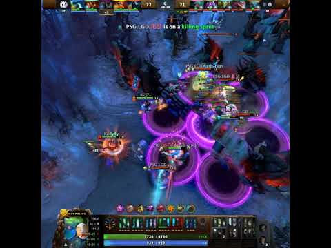 #Shorts #Dota2 #Dota2Shorts  Invictus Gaming vs PSG LGD 5