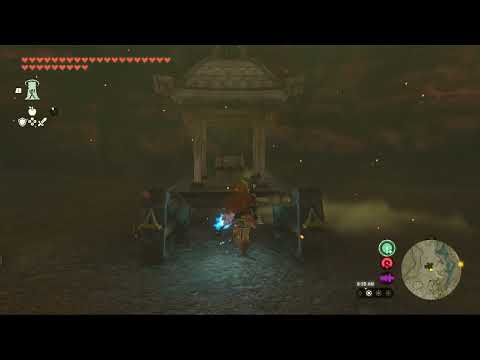 Ember Shirt in Goronbi Cave. Hot Weather Attack. The Legend of Zelda: Tears of the Kingdom