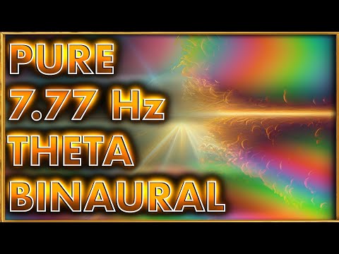 7.77 Hz PURE THETA FREQUENCY 🌊⚡️⛵️