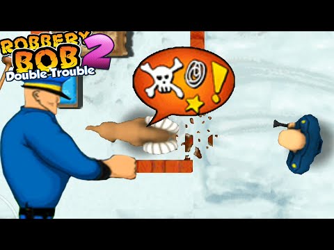 Robbery Bob 2 - Bald Guard Ft Costume Gameplay All levels #10