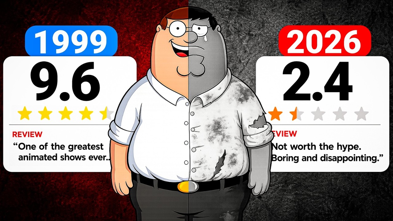 The self destruction of Family Guy