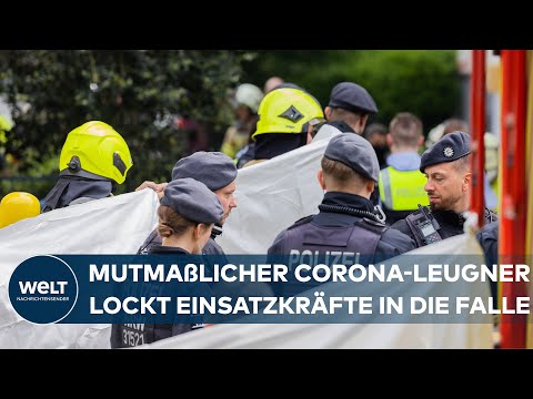 EXPLOSION IN RATINGEN: Corona-Leugner lockt Einsatzkräfte in Hinterhalt – Das ist bislang bekannt