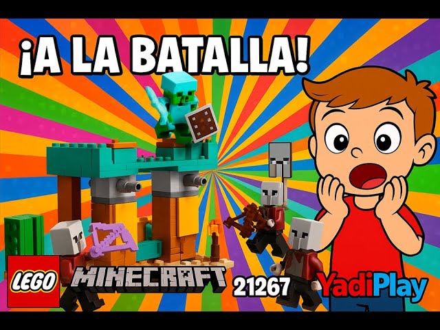 Vídeo relacionado con LEGO Minecraft La Patrulla del Desierto de los Maldeanos - Juguete Interactivo con Figuras de Maldeanos y Caballero Cactus - Regalo Gamer para Niños y Niñas de 7+ Años Fans del Videojuego 21267