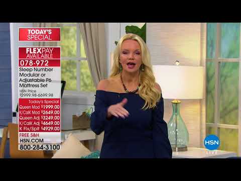 HSN | Sleep Number Mattresses Premiere 08.05.2018 - 12 PM