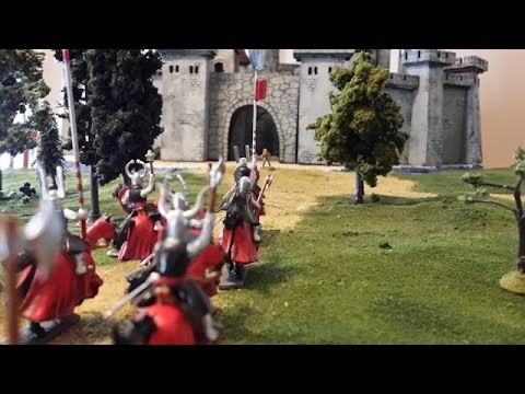 Storm The Castle Diorama Part 6 terrain and trees