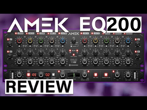 AMEK EQ 200 Review - Großartiger Analog Mastering Equalizer - Brainworx Plugin Alliance