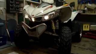 preview picture of video 'Kimco Maxxer 450i 4x4 / ArcticCat www.rentaquad.ch Nice!'