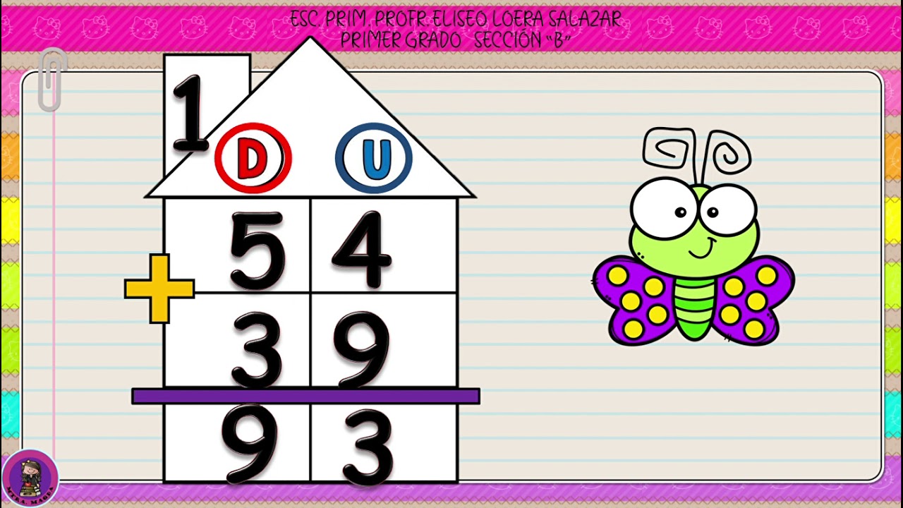 SUMAS TRANSFORMACION - PRIMER GRADO