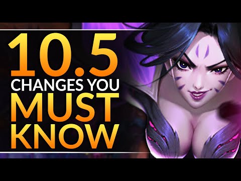 NEW Patch 10.5: MUST Know Changes, Reworks and Meta Tips | League of Legends Pro Guide