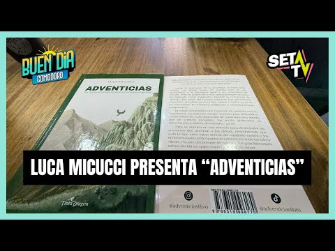 Luca Micucci es de Comodoro y escribió ADVENTICIAS, un libro de fantasía inspirada en la Patagoni