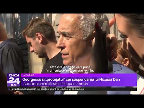 Călin Georgescu le cere parlamentarilor să-l suspende pe Nicușor Dan