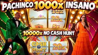 ESSE 1000X NO PACHINCO FOI INSANO E O CASH HUNT FEZ HISTORIA😱