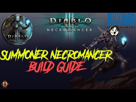 DIABLO 3: Rise of Skelemancer, Summoner build guide!