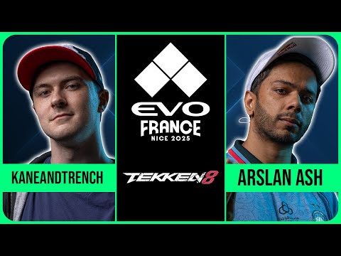 Evo France 2025: TEKKEN 8 | KaneAndTrench vs Arslan Ash | Losers Quarterfinals