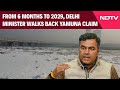 Delhi Yamuna Pollution No Plan For 2 Years Yamuna Clean By 2029 Delhi Minister S U Turn